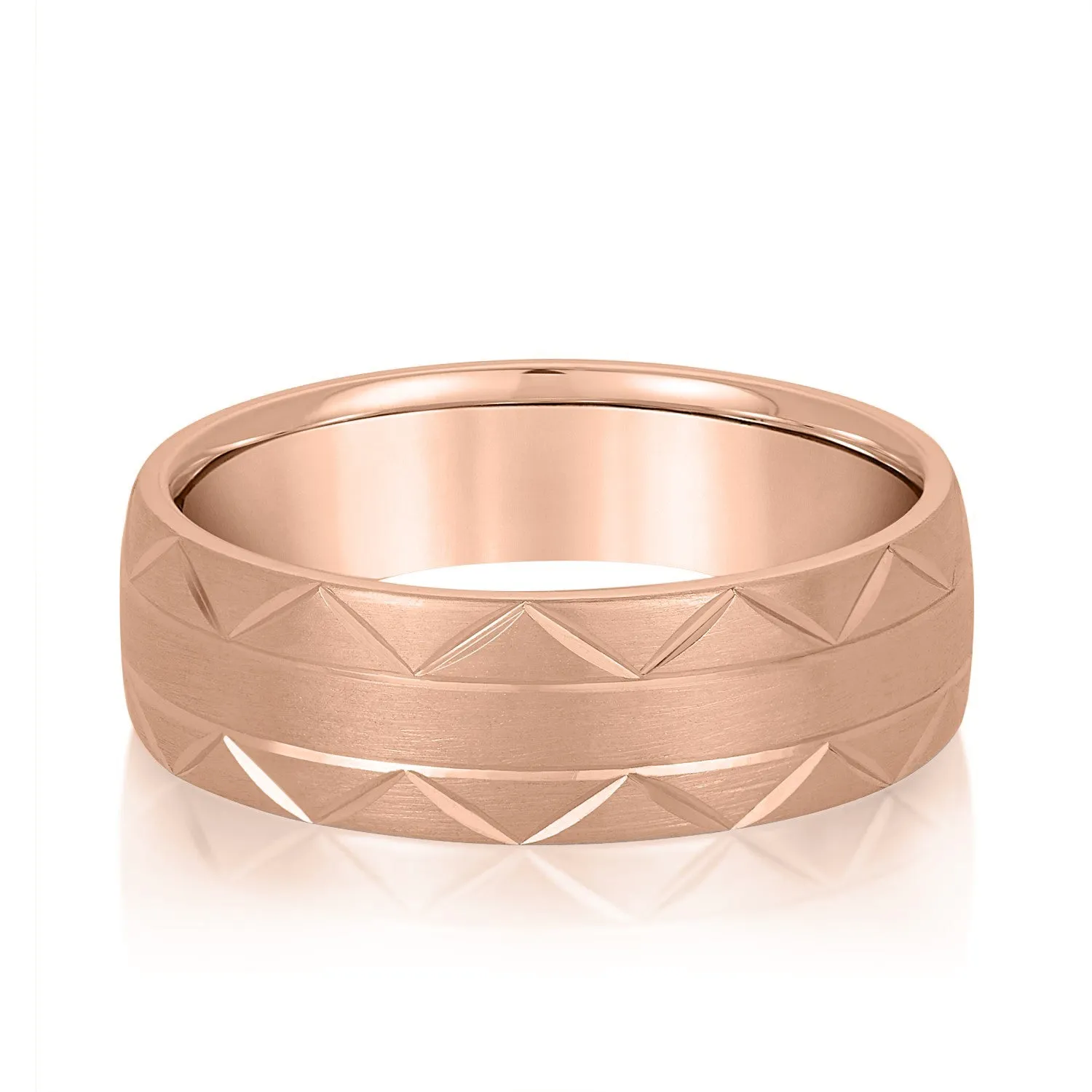 The Warrior Man Men’s Wedding Band
