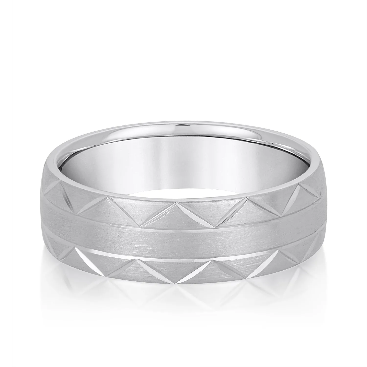 The Warrior Man Men’s Wedding Band