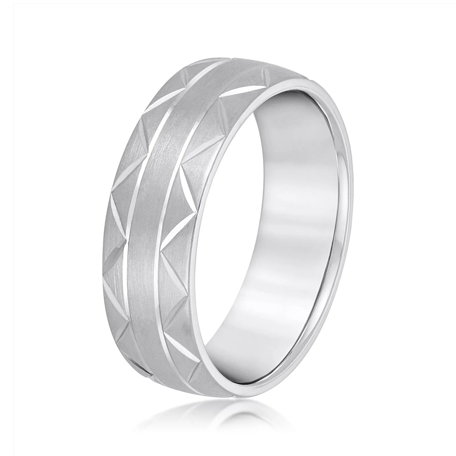 The Warrior Man Men’s Wedding Band