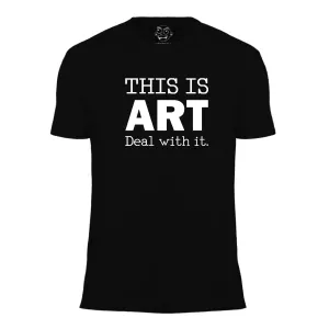 This is ART Men's Short Sleeve Graphic Tee