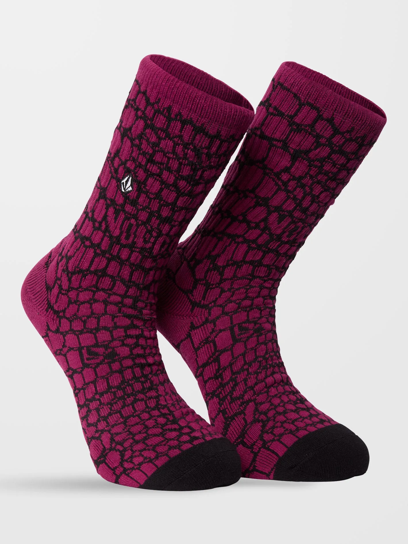 Todd Bratrud Socks - PLUM