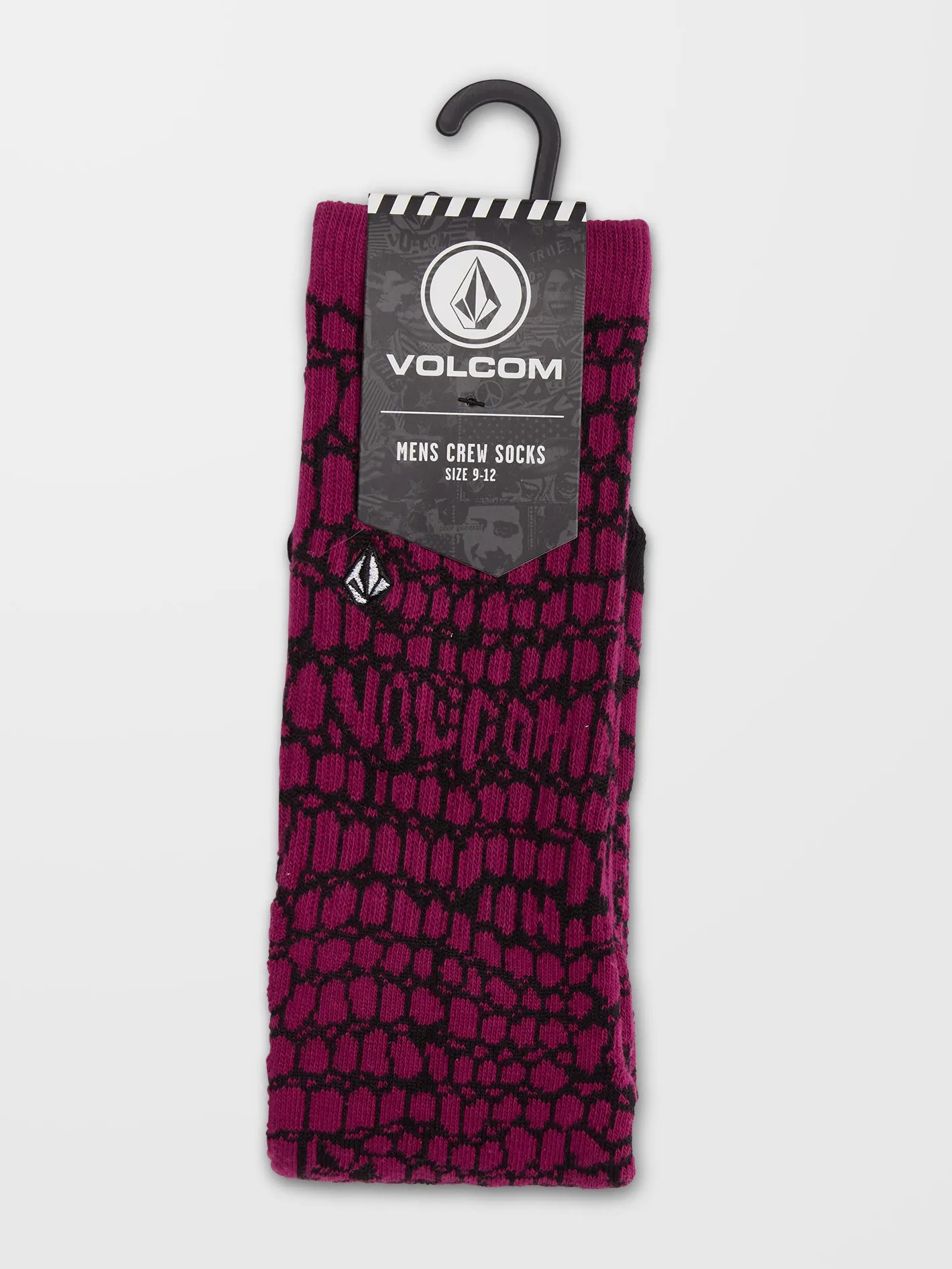 Todd Bratrud Socks - PLUM