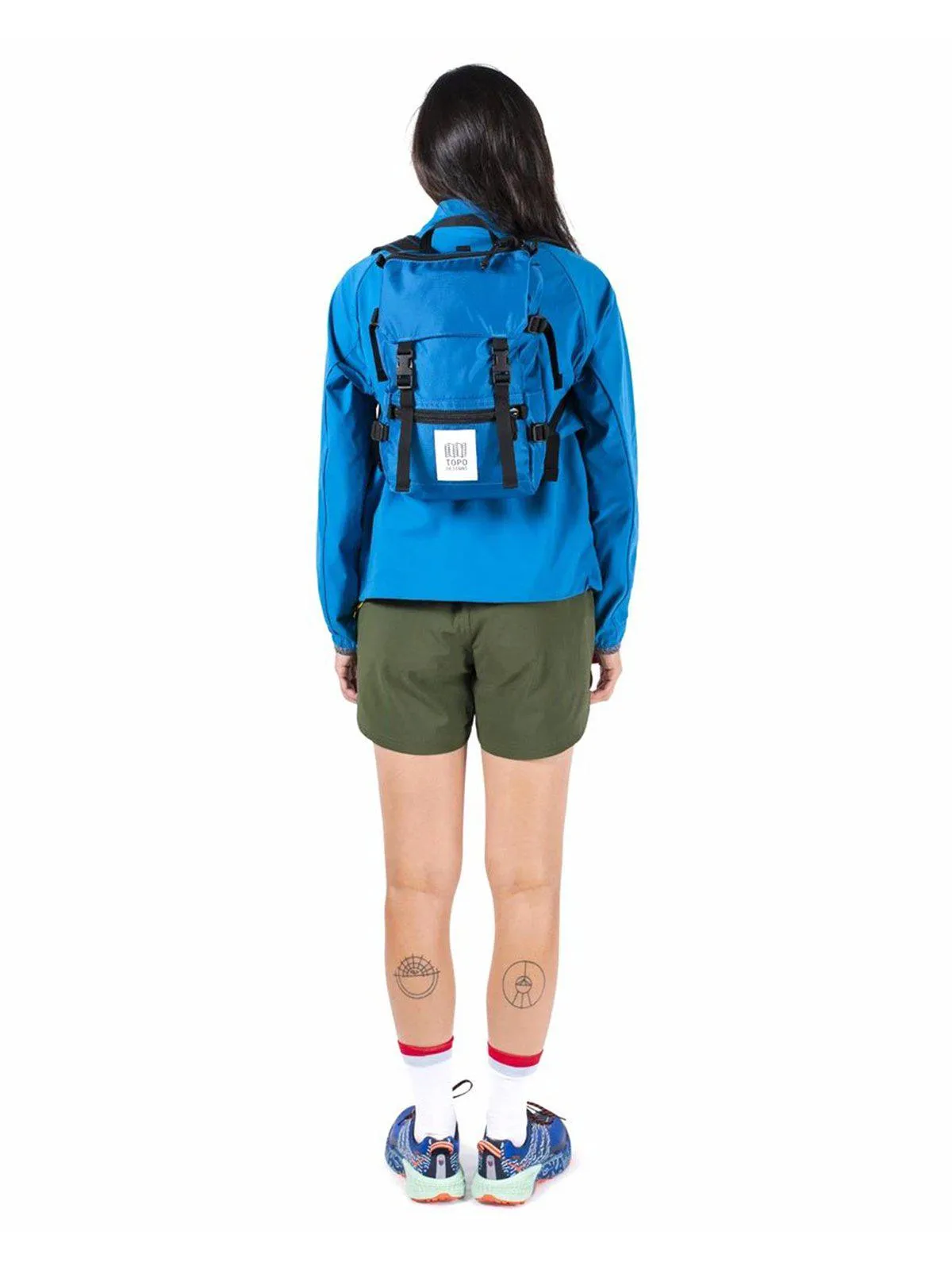 Topo Designs Rover Pack Mini Botanic Green Clay