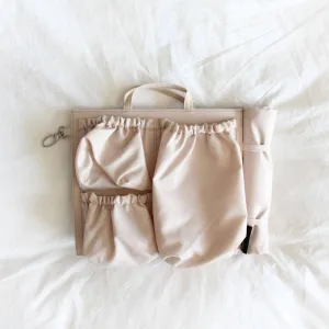 TOTESAVVY MINI ORGANIZER ALMOND