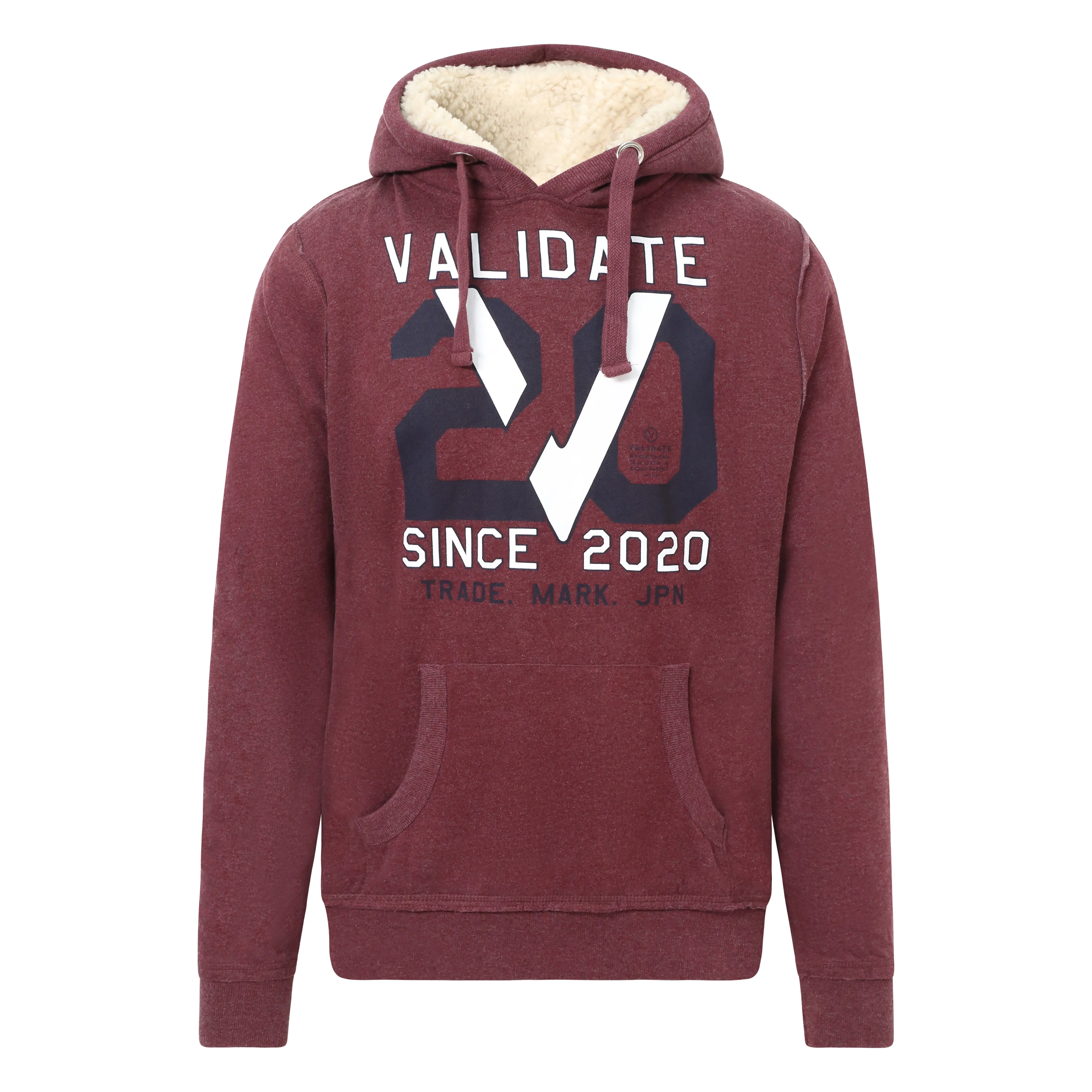 Validate Since 2020 Plum Marl Hoody