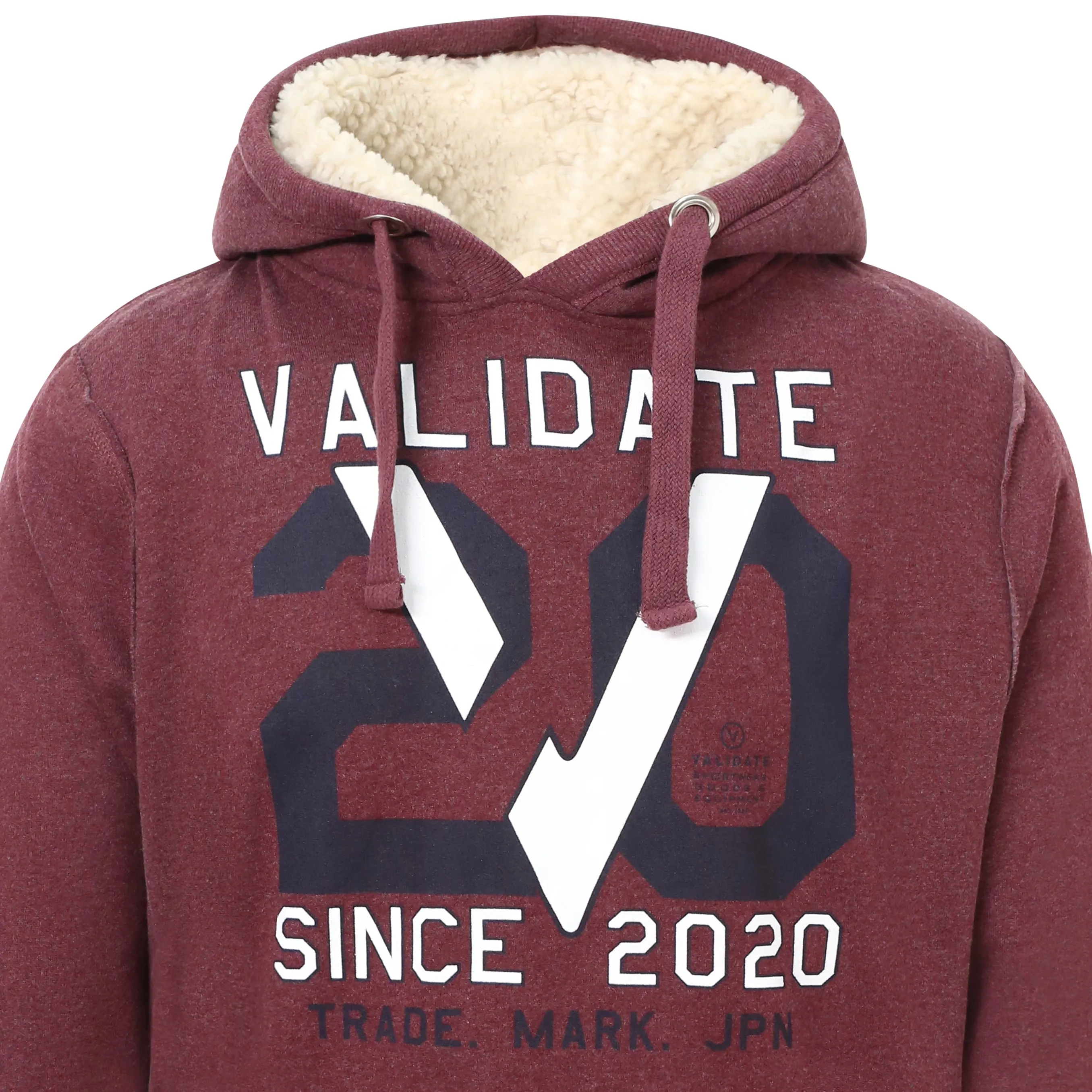 Validate Since 2020 Plum Marl Hoody