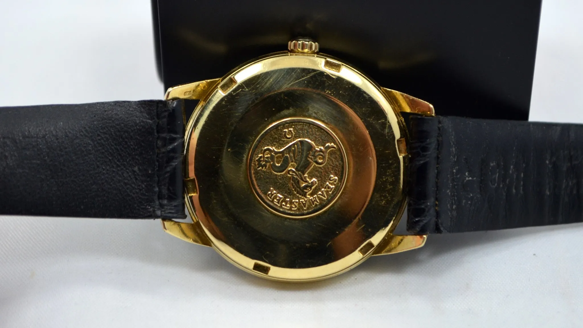 Vintage Omega Seamaster 166001 18K Solid Yellow Gold Cal. 565 Automatic Watch