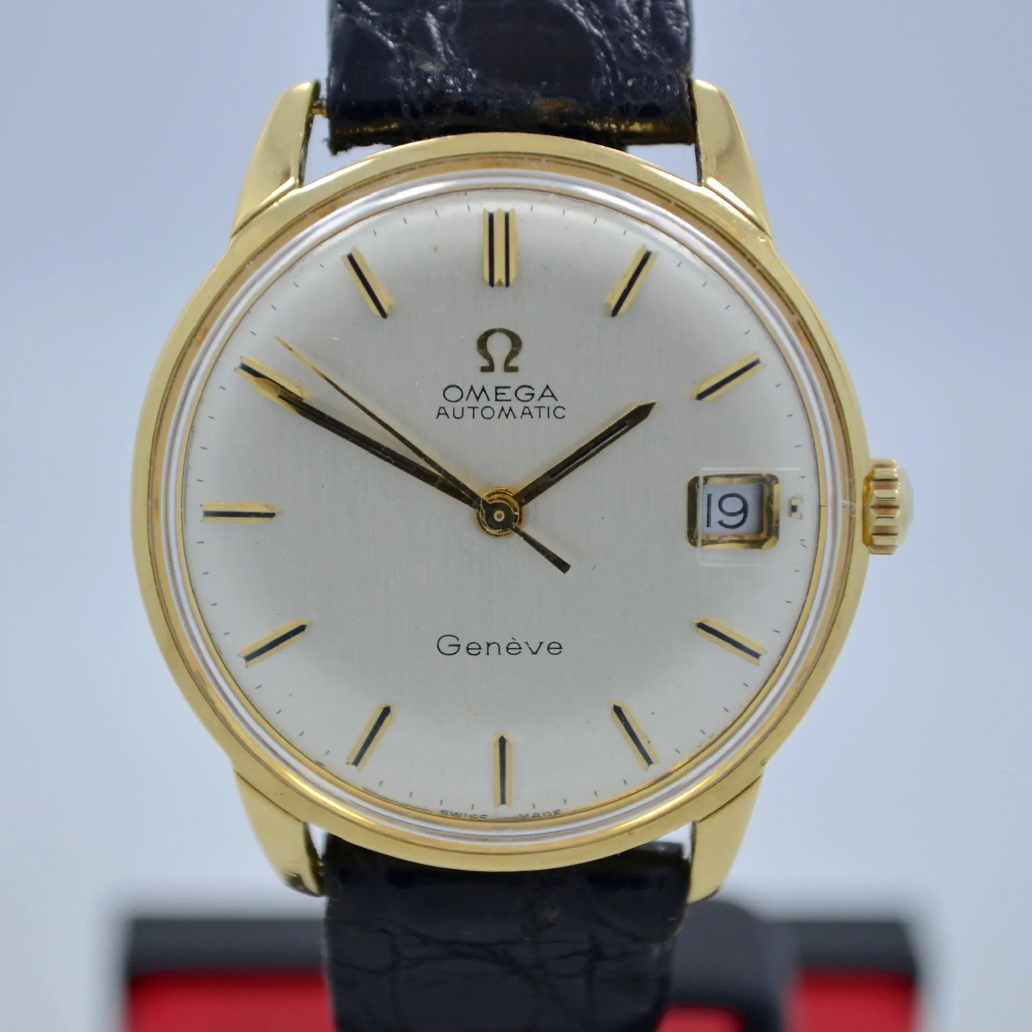 Vintage Omega Seamaster 166001 18K Solid Yellow Gold Cal. 565 Automatic Watch