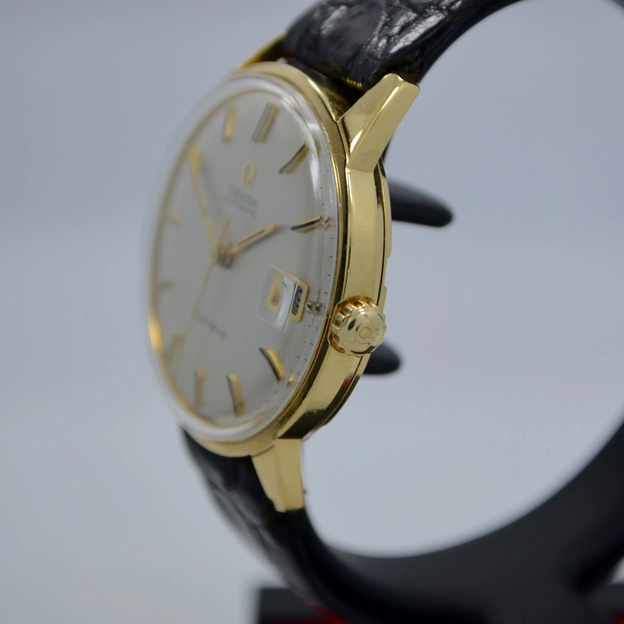Vintage Omega Seamaster 166001 18K Solid Yellow Gold Cal. 565 Automatic Watch