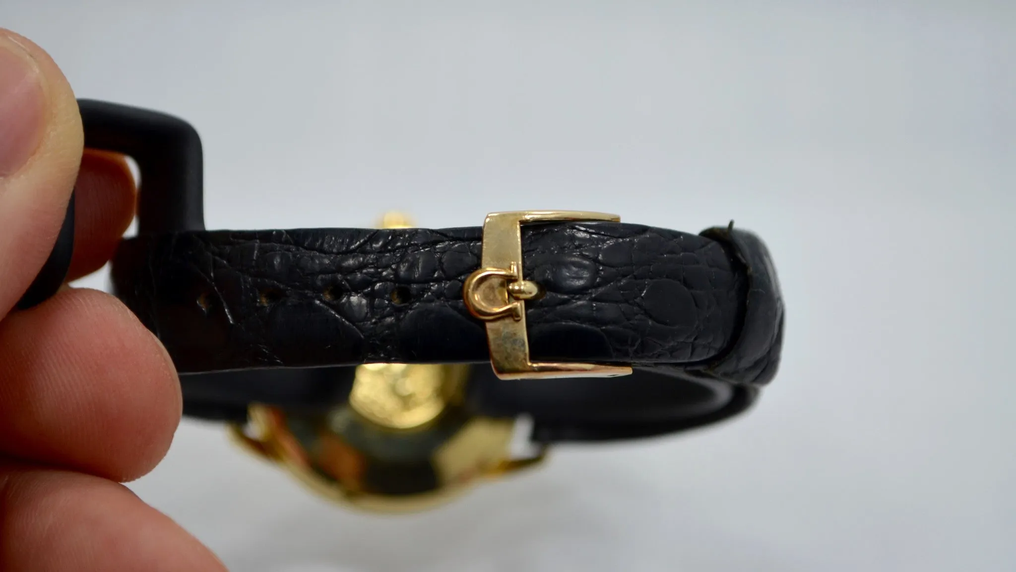 Vintage Omega Seamaster 166001 18K Solid Yellow Gold Cal. 565 Automatic Watch