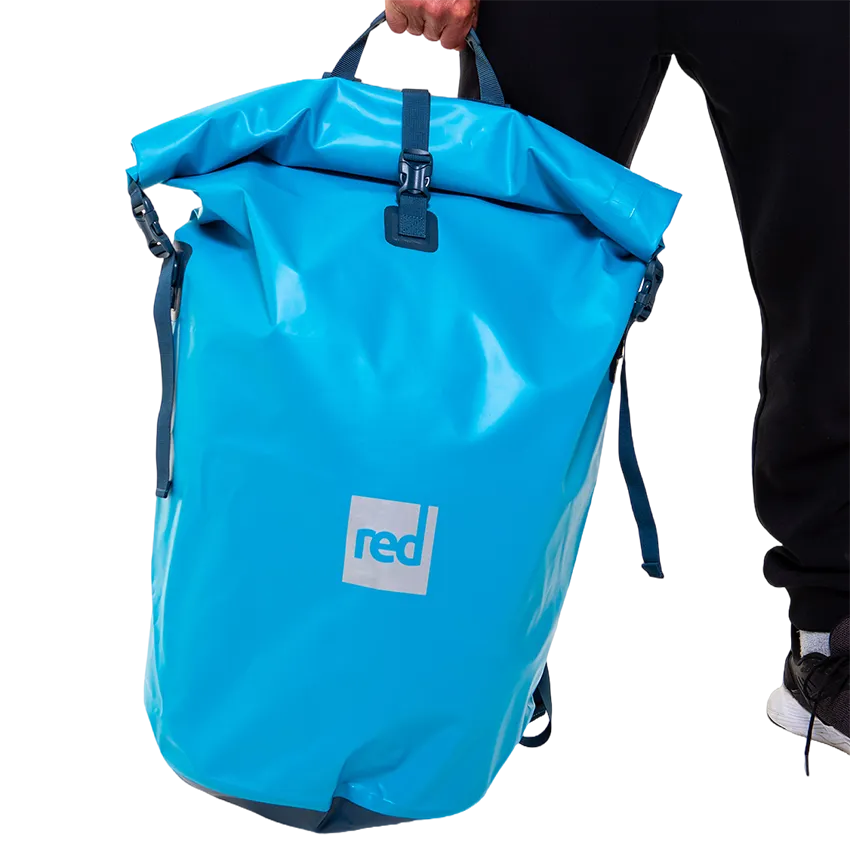 Waterproof Roll Top Dry Bag Backpack - Ride Blue