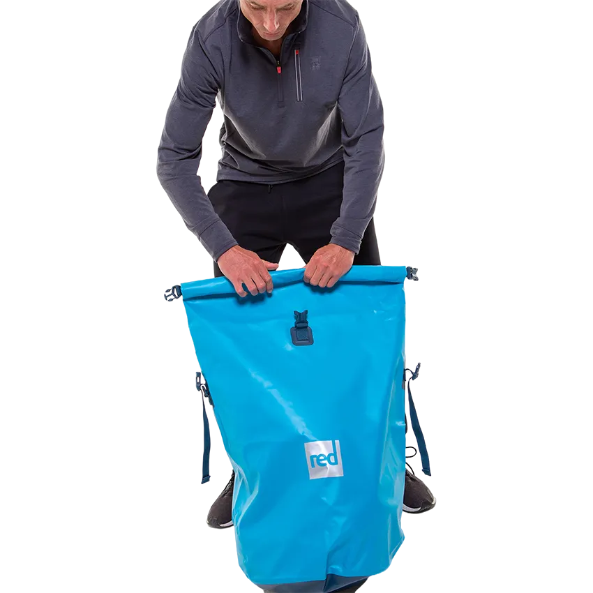 Waterproof Roll Top Dry Bag Backpack - Ride Blue