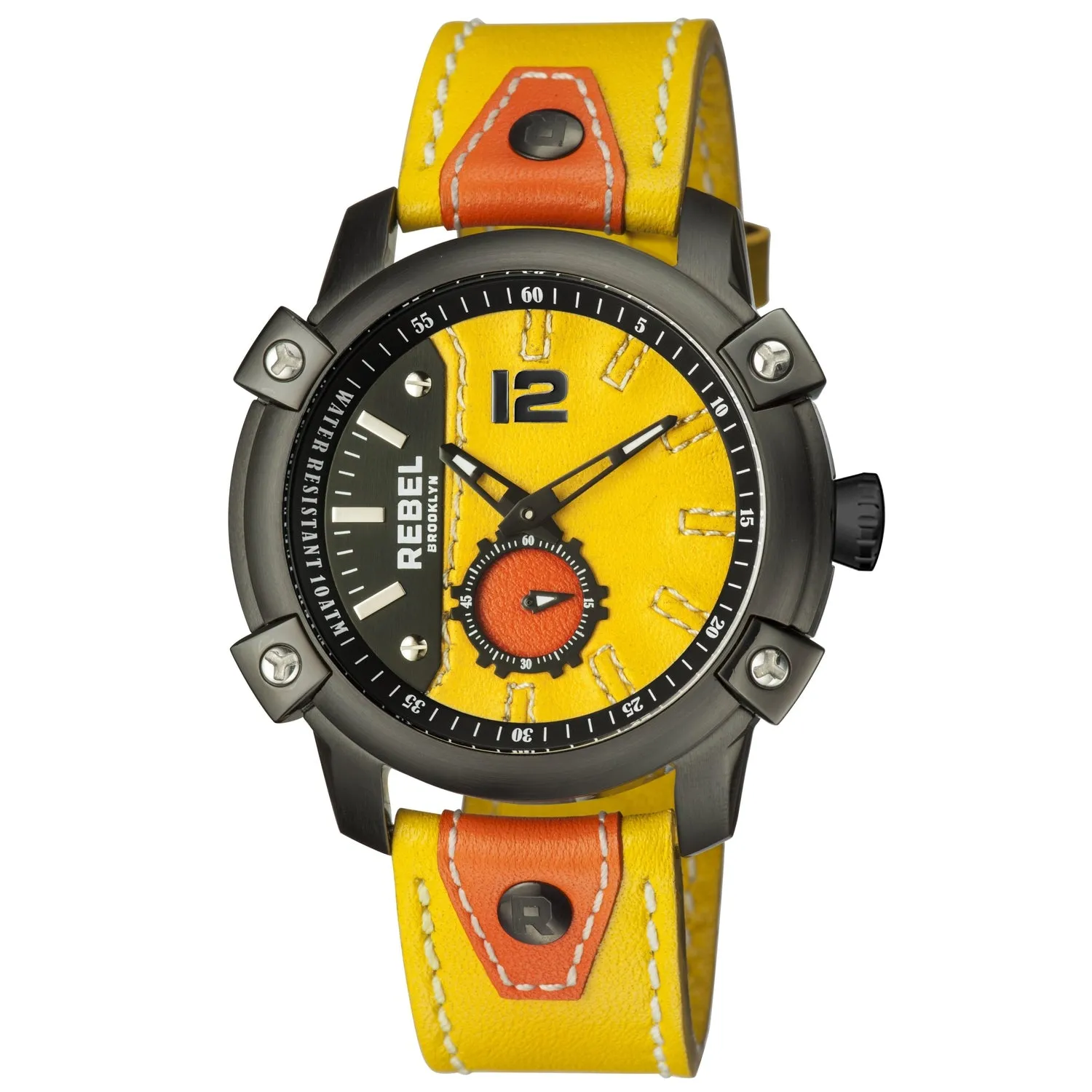 Weeksville Yellow Gold/Bronze Dial Men's Watch
