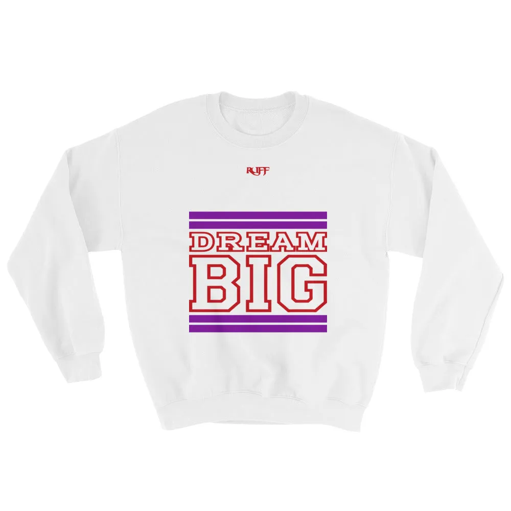 White Purple and Red Sweatshirt