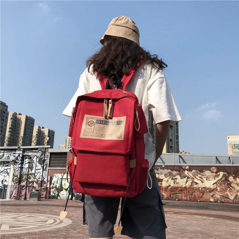 Women's & Men's Fashion Couple Korean Style Trendy Cool Backpacks