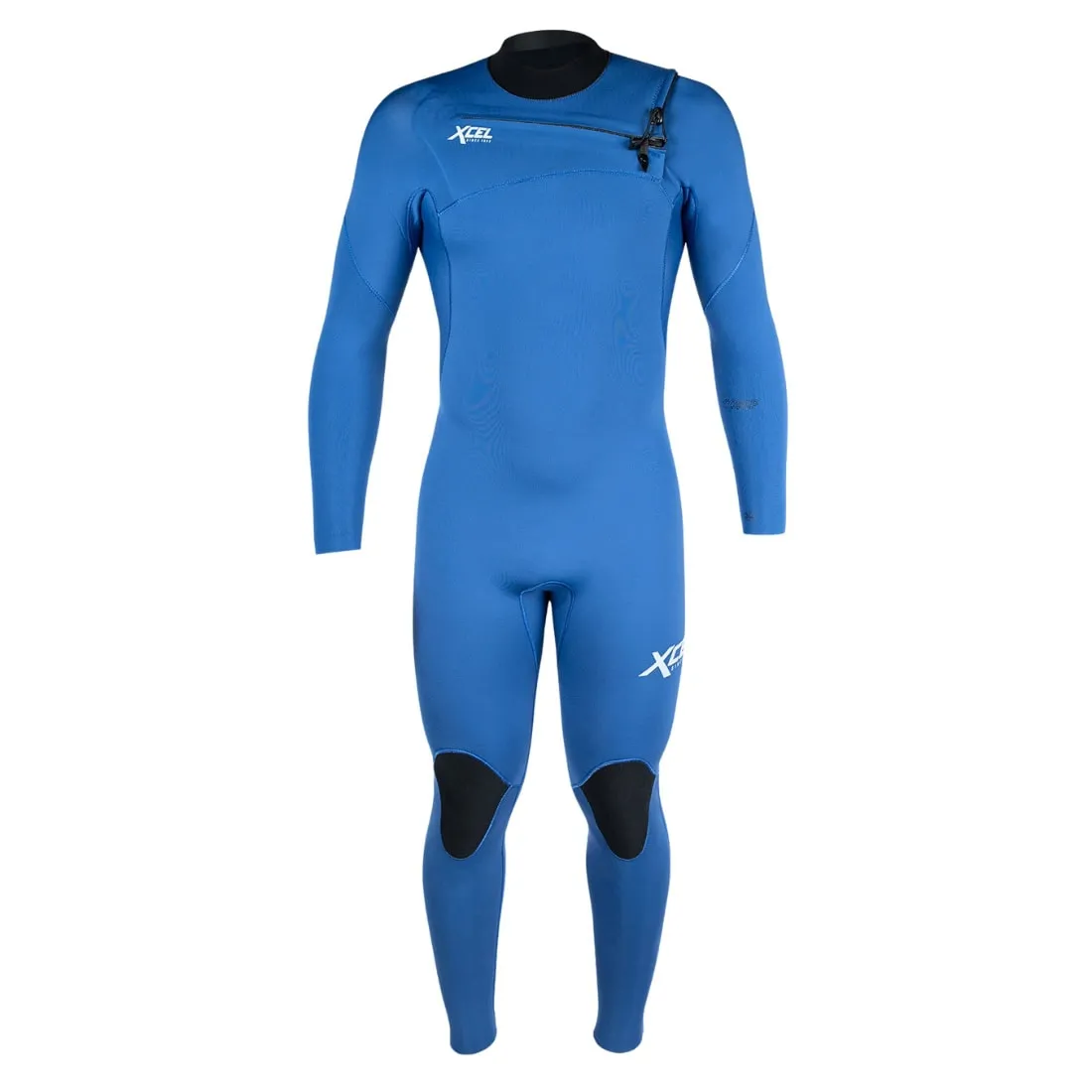 Xcel Mens 3/2mm Comp Chest Zip Fullsuit Wetsuit - Sapphire Blue