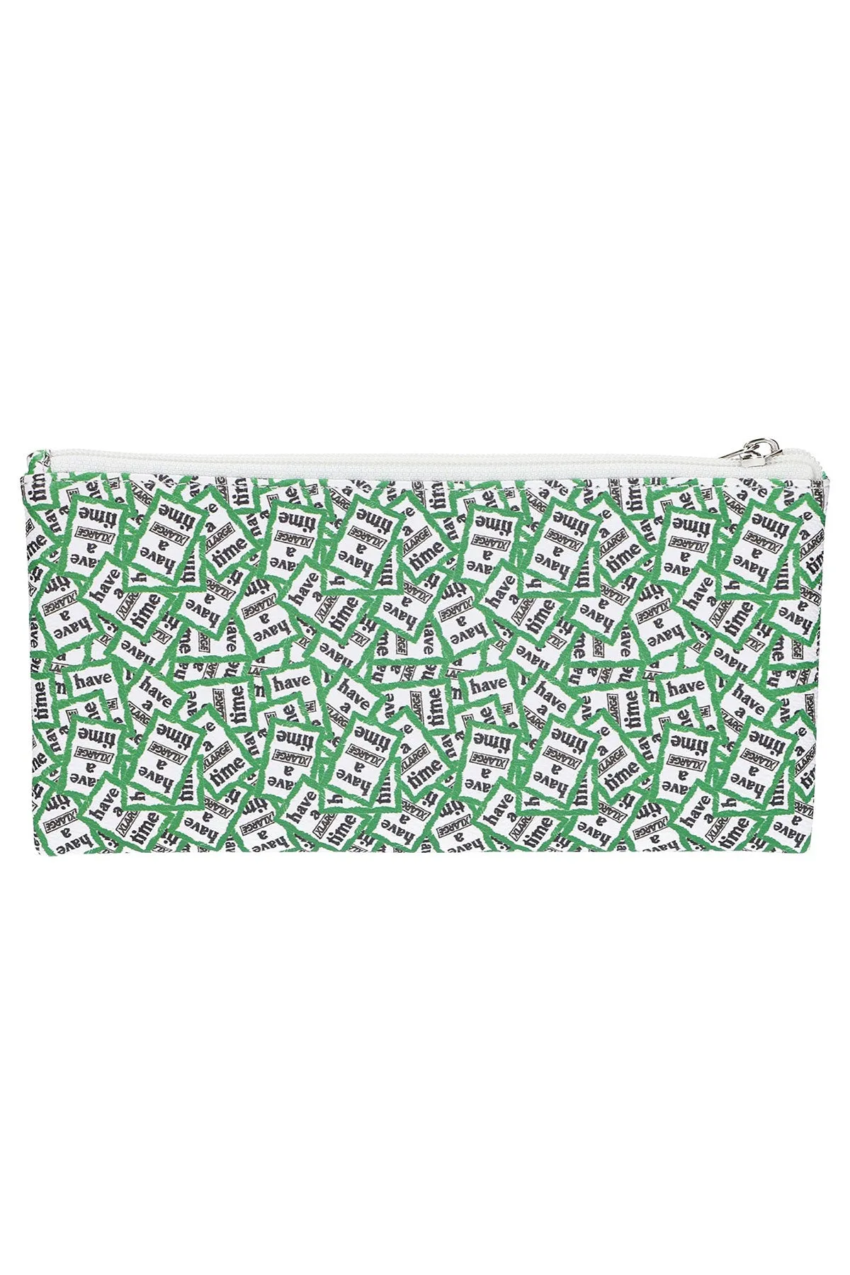 Xlarge × have a good time Flat Pouch - Green