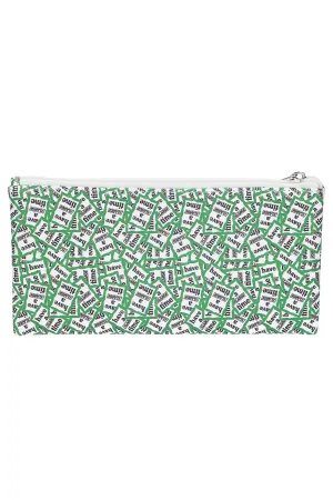Xlarge × have a good time Flat Pouch - Green