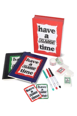 Xlarge × have a good time Stationary - Red
