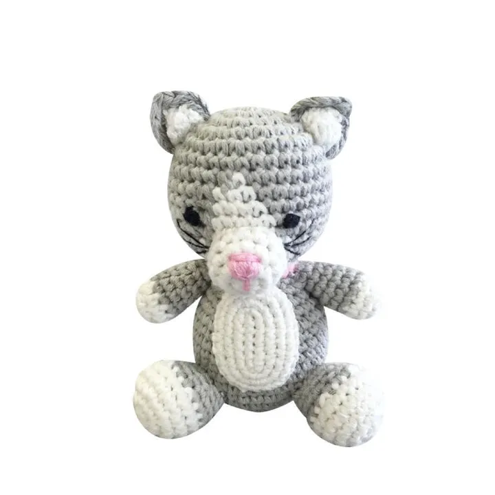 Zubels Cat Hand Crochet Toy